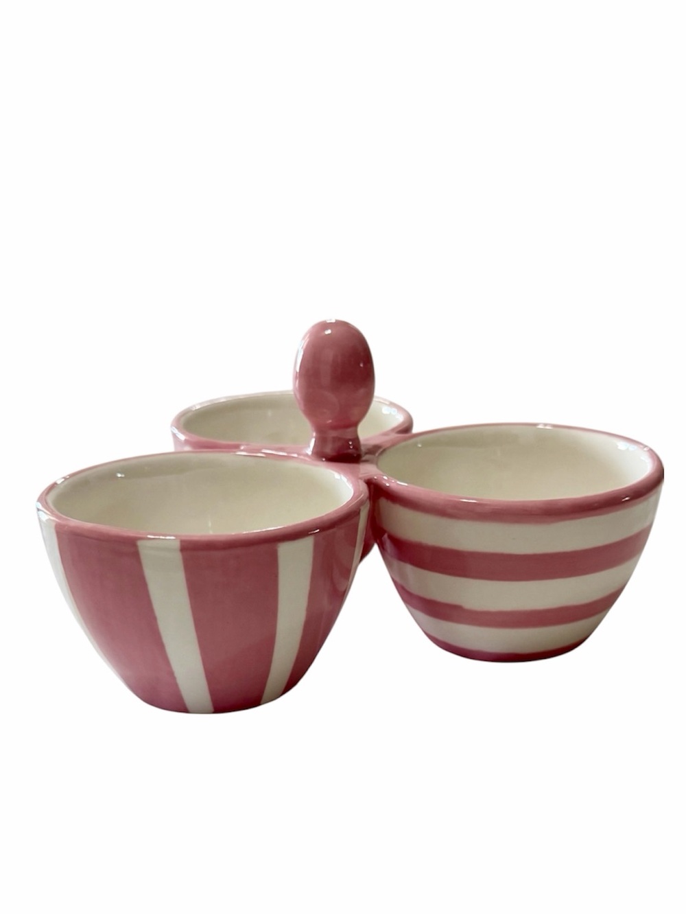 NIB Pampered Chef Pink Trio Bowl #2069 Help Whip Cancer Discontinued